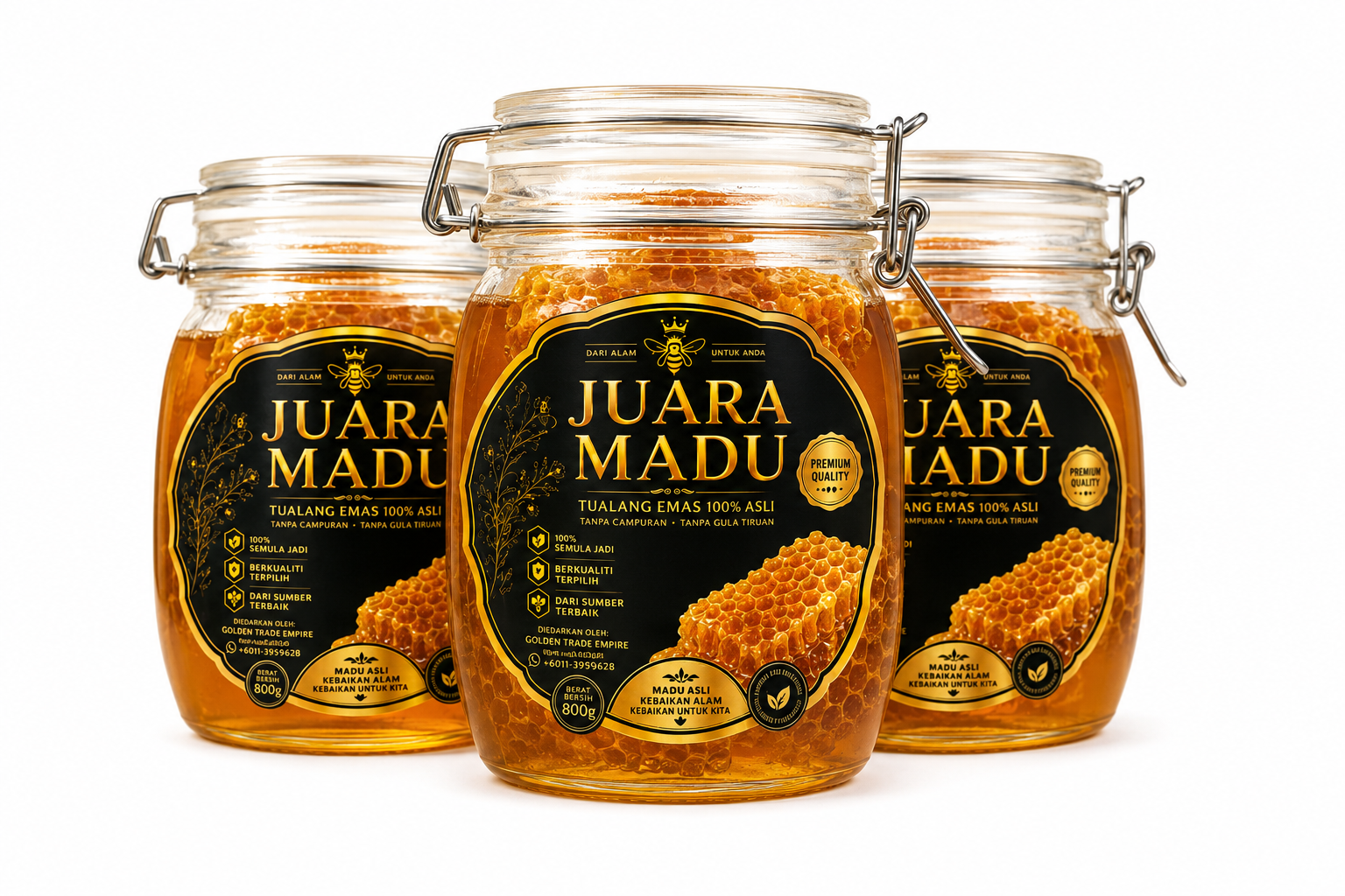 Tualang Honey with Honeycomb